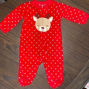 Fleece Christmas onesie